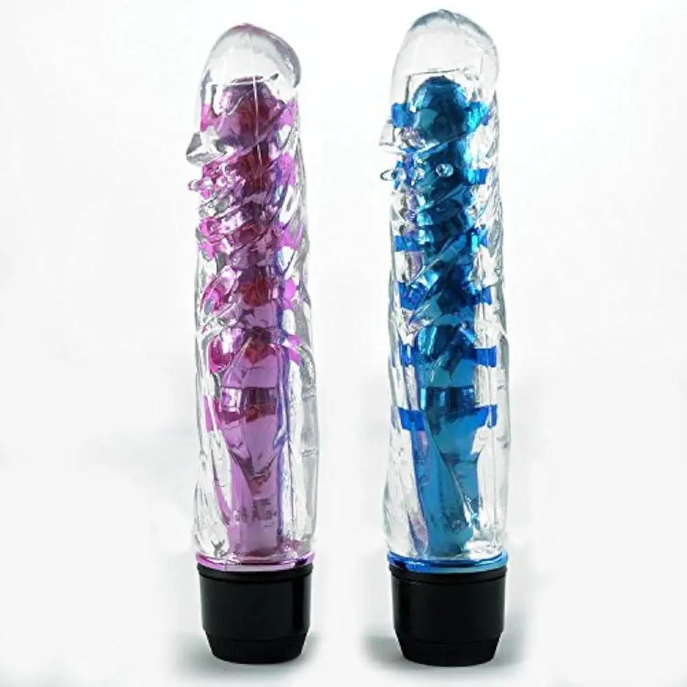 Vibrador de Silicona texturizada morado — imagen 1