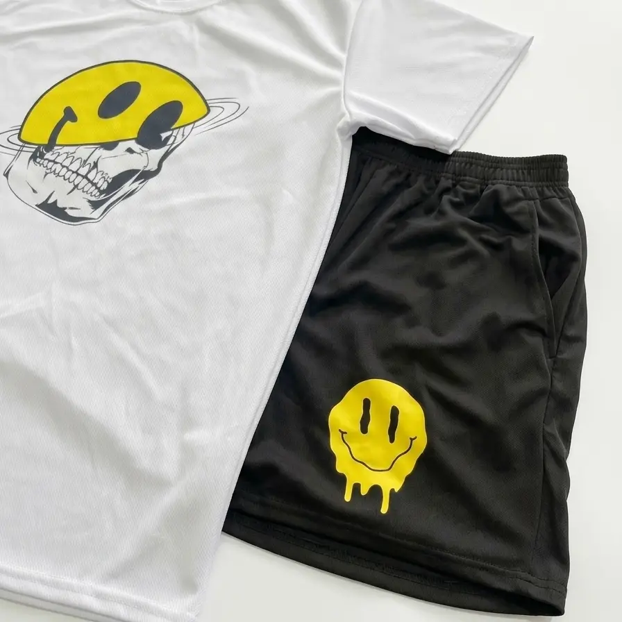 Conjunto de Short/Pullover Hombre Emoji's photo #1