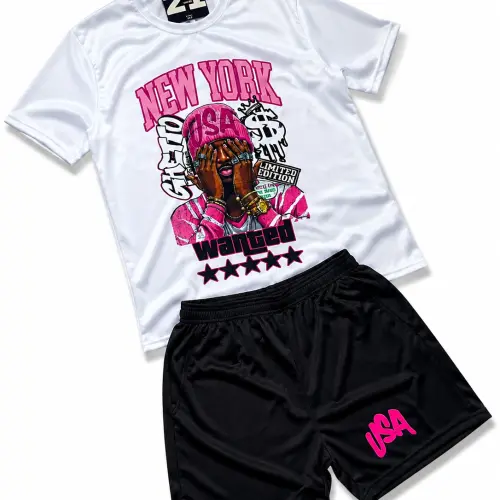 Conjunto de Short/Pullover Hombre New York's photo #1