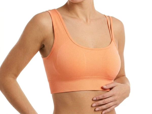 Top Deportivo Seamless Naranja L's foto | 21 Boutique |  BizneCubano