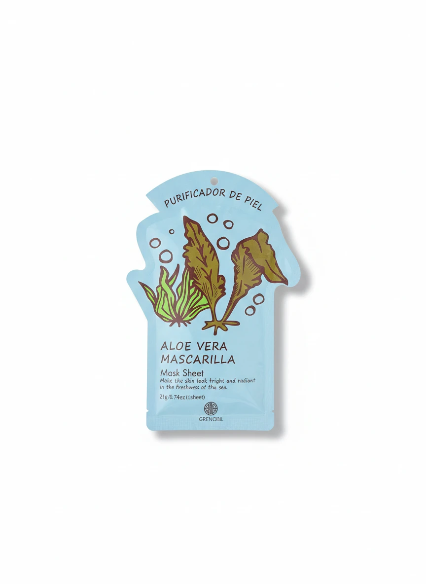 Mascarilla Facial Grenobil Aloe Vera 22 g's foto | 21 Boutique |  BizneCubano
