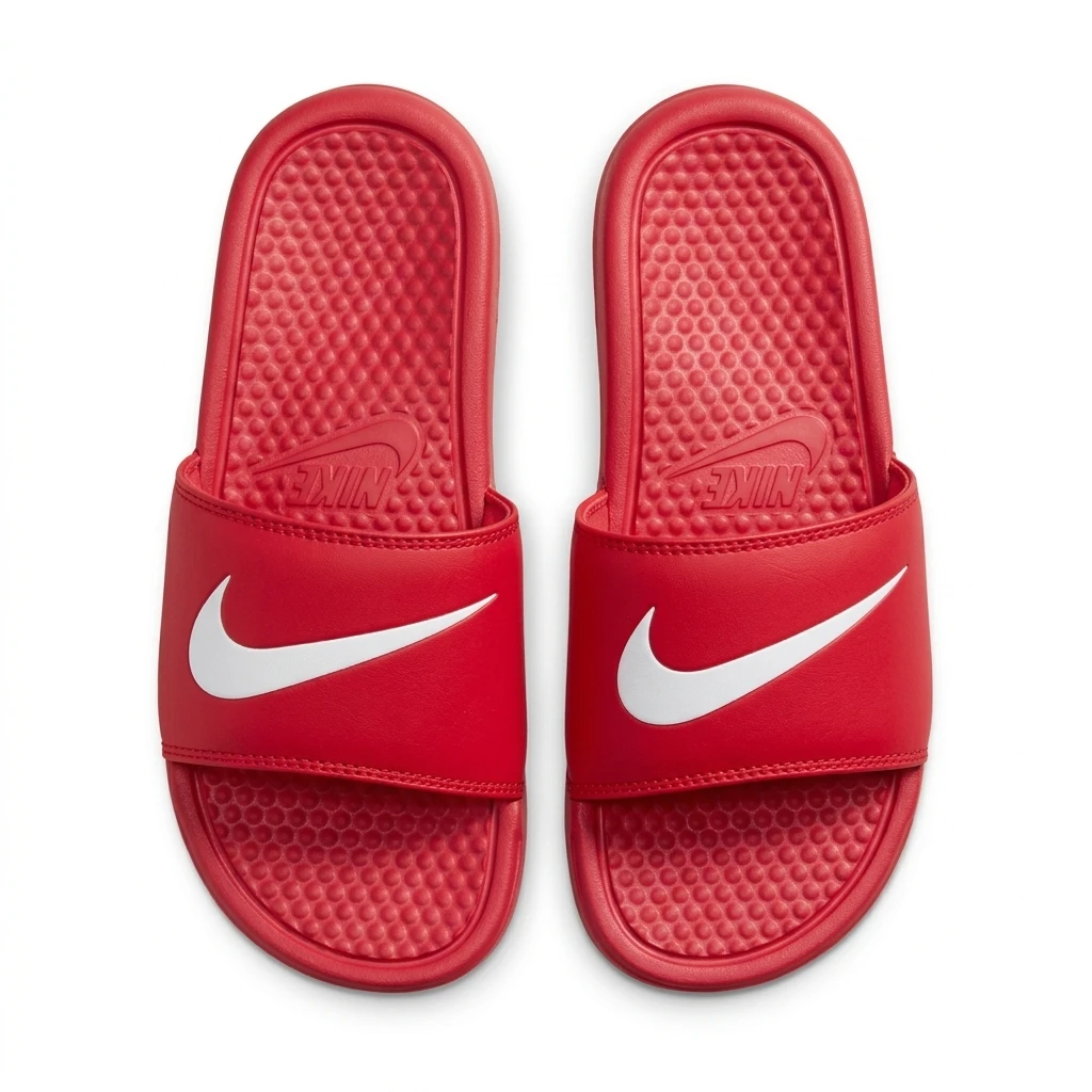 Chancletas Nike Rojas con Blanco #42's foto | 21 Boutique |  BizneCubano