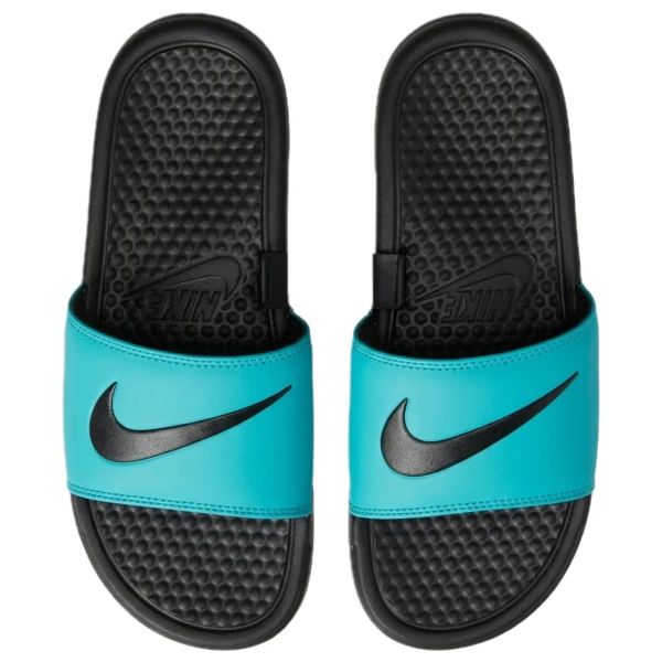 Chancletas Nike Negro con Azul #41's foto | 21 Boutique |  BizneCubano