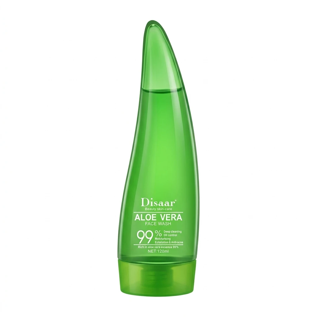 Limpiador Facial Disaar Aloe Vera Face Wash 99% 120ml's foto | 21 Boutique |  BizneCubano