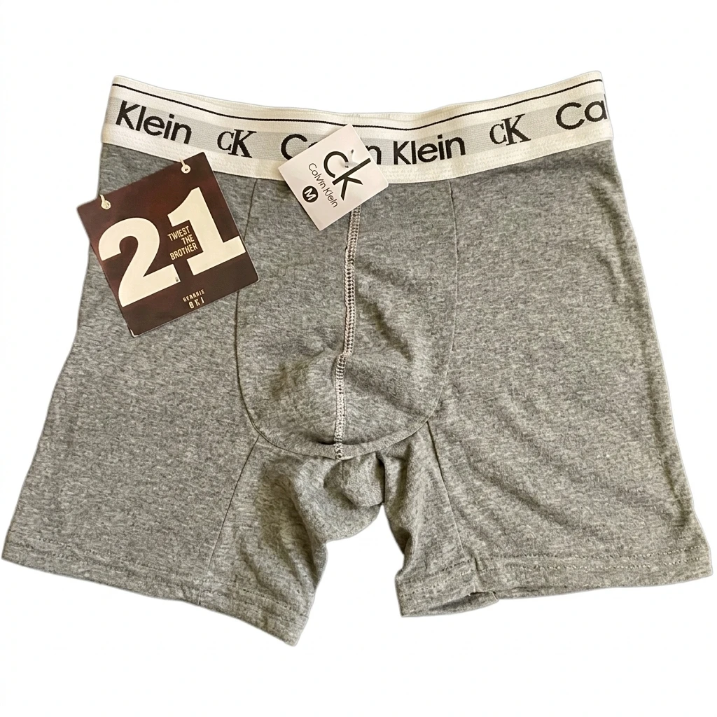 Calzoncillos CK Gris Oscuro Talla S y M's foto | 21 Boutique |  BizneCubano