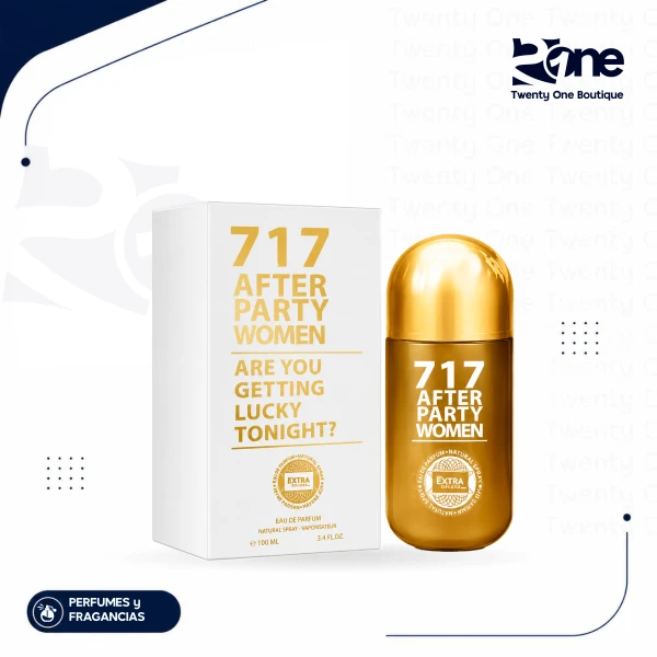 Perfume de Diseñador 717 After Party Women 100ml's foto | 21 Boutique |  BizneCubano