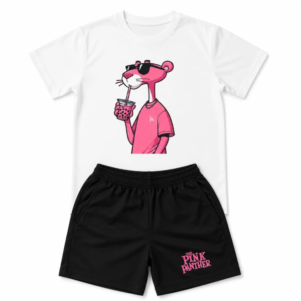 Conjunto de short y pullover hombre Pantera Rosa's foto | 21 Boutique |  BizneCubano