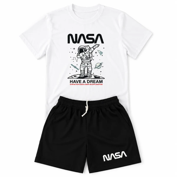 Conjunto de short y pullover hombre NASA's foto | 21 Boutique |  BizneCubano
