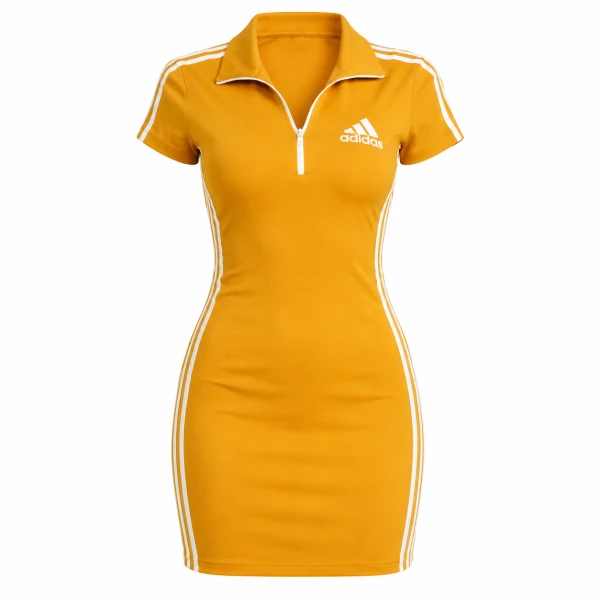 Vestido de mujer mostaza Adidas's foto | 21 Boutique |  BizneCubano
