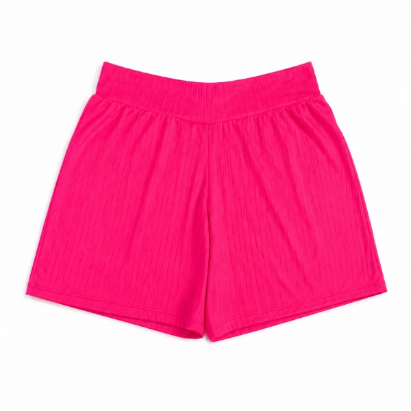 Shorts tela espagueti de mujer Rosado fucsia's foto | 21 Boutique |  BizneCubano