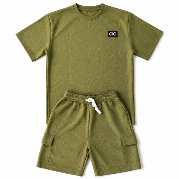 Conjunto de short y pullover hombre Alo verde  XL's foto | 21 Boutique |  BizneCubano