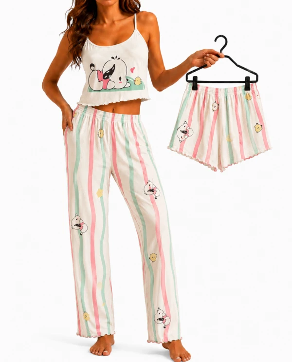 Pijamas de 3 piezas Dog/Unitalla's foto | 21 Boutique |  BizneCubano