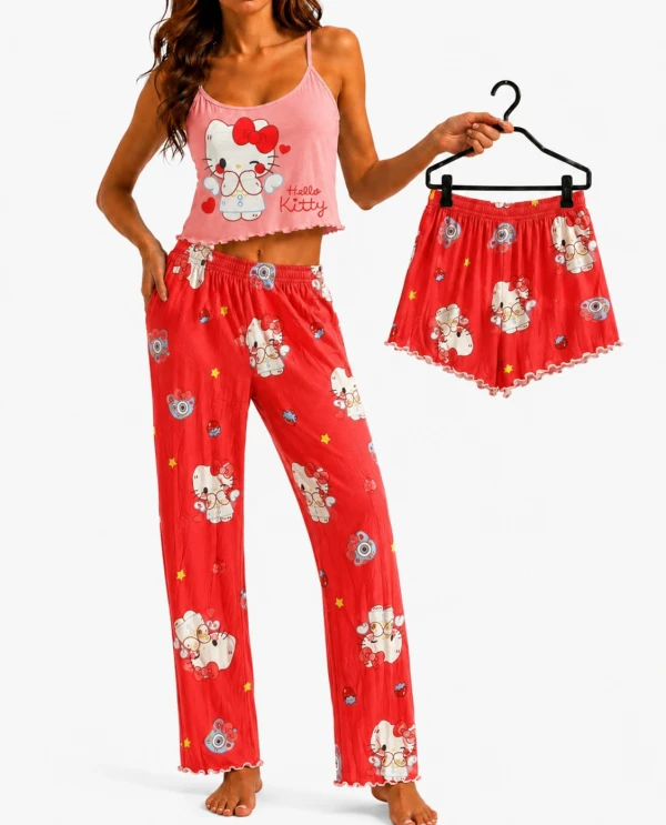 Pijamas de 3 piezas Hello Kitty/ Tallas XL y XXL's foto | 21 Boutique |  BizneCubano