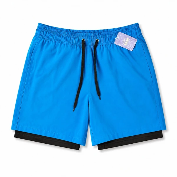Short con Licra Azul Claro's foto | 21 Boutique |  BizneCubano