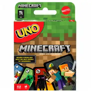 Juego de Cartas UNO Minecraft miniatura 1