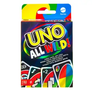 Juego de Cartas UNO All Wild miniatura 1