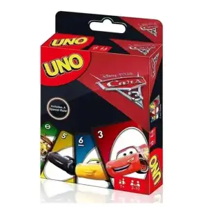 Cartas UNO Rayo MCQueen miniatura 1