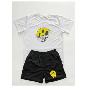 Conjunto de Short/Pullover Hombre Emoji miniatura 1