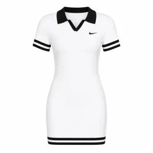 Vestido de mujer blanco Nike miniatura 1