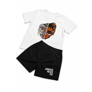 Conjunto de Short/Pullover Hombre Legends Never Die miniatura 2