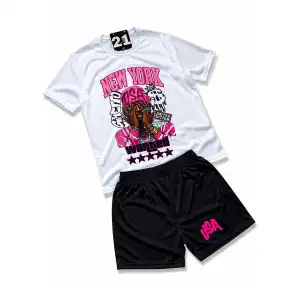 Conjunto de Short/Pullover Hombre New York miniatura 2
