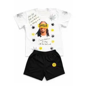 Conjunto de Short/Pullover Hombre Smile miniatura 1