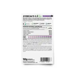 EVOBCAA'S 2.0 (BCAA'S 12:1:1 + GLUTAMINA) miniatura 2